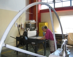 Printing at the Graphic Arts Workshop
